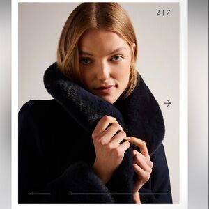 Ted Baker London Jacket - Navy Blue